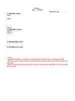 Phân công viết bài thu hoạch - Tập huấn Toán gialai2017 Mẫu bài thu hoạch