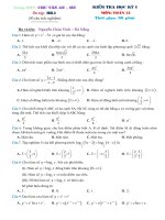 Đề thi học kì 1 bắc ninh  chu văn an   2017  2018