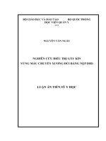 Nghiên cứu điều trị gãy kín vùng mấu chuyển xương đùi bằng nẹp DHS (FULL TEXT)