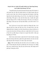 công tác đào tạo và phát triển nguồn nhân lực tại ngân hàng thương mại cổ phần ngoại thương việt nam 