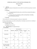 Đề kiểm tra 1 tiết, chương 1 và giữa chương 2, hình học 11