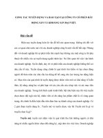 Công tác tuyển dụng và đào tạo tại công ty cổ phần bất động sản và khoáng sản đại việt  
