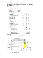 KIỂM TOÁN MỐ, NẾN UỐN KẾT CẤU