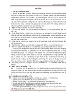 bài tập động học của các quá trình phản ứng