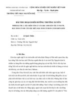 bài thu hoạch bồi dưỡng thường xuyên tiểu học module 2 