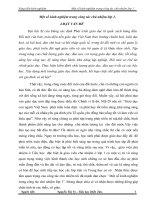 SKKN một số kinh nghiệm trong công tác chủ nhiệm lớp 1