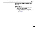 Automobile training 41  instrument panel