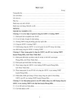 Biện pháp quản lý nâng cao chất lượng công tác giáo dục thể chất ở các trường THPT huyện Phong Điền, tỉnh Thừa Thiên Huế (LV thạc sĩ)