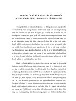 Nghiên cứu và xây dựng văn hóa tổ chức doanh nghiệp cùng phong cách lãnh đạo mới 