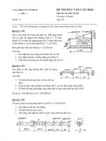DE THI CAO HOC SUC BEN VAT LIEU DH GTVT TPHCM CÓ ĐÁP ÁN