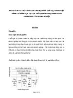 phân tích vai trò của value chain (chuỗi giá trị) trong việc đánh giá năng lực tạo lợi thế cạnh tranh competitive advantage của doanh nghiệp 