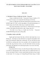 Xây dựng phong cách lãnh đạo hiệu quả tại công ty cổ phần than núi béo   vinacomin 