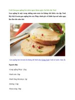 Cách làm gan ngỗng béo mềm ngon thơm ngậy cho bữa tiệc noel