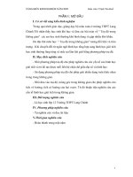 SKKN Một số phương pháp dạy học Tọa độ trong không gian