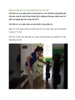 Những sự kiện gây bão trong ngành giáo dục năm 2017