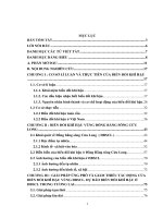 Biến đổi khí hậu vùng đồng bằng sông cửu long 