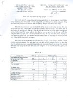 ĐỊNH MỨC THI CÔNG  GIẾNG CÁT