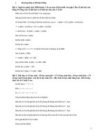 Sử dụng các phương pháp giải toán ở Tiểu học để giải một số bài toán