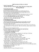 PHIẾU ĐÁNH GIÁ TRẺ SAU CHỦ ĐỀ