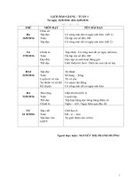 giáo án lớp 2 tuần 1 chuẩn Kiến thức, kỹ năng, tích hợp kĩ năng sống,đầy đủ mục tiêu