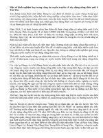 Một số kinh nghiệm hay trong công tác tuyên truyền về xây dựng nông thôn mới ở tân yên