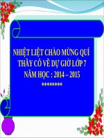 Vật lý 7 bài nguồn âm