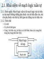 Tổng hợp và phân tích mạch logic tuần tự