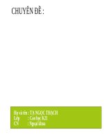 TRIẾT HỌC về nho giáo