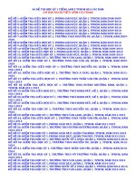 50 đề thi học kì I tiếng Anh 9  TPHCM