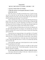 Cung cấp cho học viên một số kiến thức cơ bản về quản lý nhà nước đối với lĩnh vực văn hóa, giáo dục, y tế 