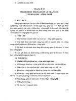 Nâng cao nhận thức của học viên về tầm quan trọng của khoa học   công nghệ trong phát triển kinh tế   xã hội ngày nay, giúp học viên đánh giá được thực trạng quản lý nhà nước về khoa học   công nghệ và các thách thức đang đặt 