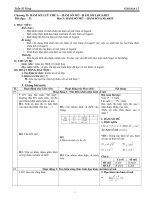 Giáo án Giải tích 12 chương 2 bài 3: Logarit