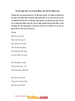 Tuyển tập thơ về các loại động vật cho bé mầm non 