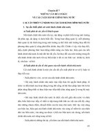 Trang bị cho học viên những kiến thức cơ bản nhất về cải cách hành chính nhà nước và những hoạt động cải cách hành chính nhà nước ở nước ta trong giai đoạn 2011 2020 