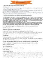 Đề cương địa lý 7 học kì 1