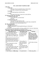 Giáo án Hình học 12 chương 1 bài 1: Khái niệm về khối đa diện