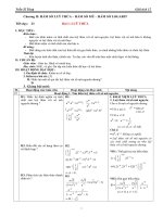 Giáo án Giải tích 12 chương 2 bài 1: Lũy thừa