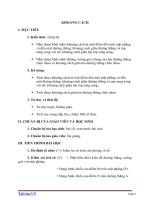 Giáo án Hình học 11 chương 3 bài 5: Khoảng cách