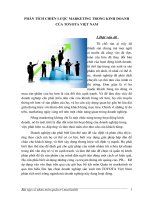 Phân tích chiến lược marketing trong kinh doanh của toyota việt nam 