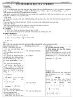 Giáo án Giải tích 12 chương 3 bài 3: Ứng dụng của tích phân trong hình học