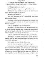 Chuyên đề 10 kỹ năng tổ chức hoạt động phối hợp hiệu quả trong cơ quan hành chính cấp sở và tương đương chuyên đề 11 kỹ năng đối thoại, trả lời chất vấn, tiếp dân và quan hệ với truyền thông phần III nghiên cứu thực tế và viết 