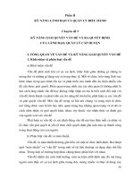 Kỹ năng giải quyết vấn đề và ra quyết định của lãnh đạo, quản lý cấp huyện 