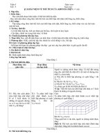 Giáo án Hình học 12 chương 1 bài 3: Khái niệm về thể tích của khối đa diện