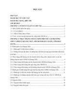 Nâng cao chất lượng đội ngũ cán bộ, công chức ủy ban nhân dân xã quang tiến, huyện tân yên, tỉnh bắc giang