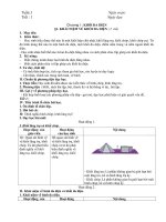 Giáo án Hình học 12 chương 1 bài 1: Khái niệm về khối đa diện