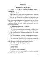 Cung cấp cho học viên một số kiến thức cơ bản để công chức ngạch cán  sự và tương đương biết cách tổ chức, thu thập và phân tích, xử lý thông tin nói chung và số liệu nói riêng phục vụ công việc trong phạm vi chức trách được g 