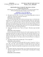 Bộ đề kiểm tra lý thuyết thi thăng cấp đai và đề tài luận văn Võ cổ truyền Việt Nam (tháng 10 năm 2016)