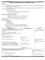 Giáo án Giải tích 12 chương 3 bài 3: Ứng dụng của tích phân trong hình học