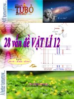 lý thuyết và bài tập lý 12 cơ bản, nâng cao