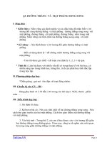 Giáo án Hình học 11 chương 2 bài 3: Đường thẳng và mặt phẳng song song